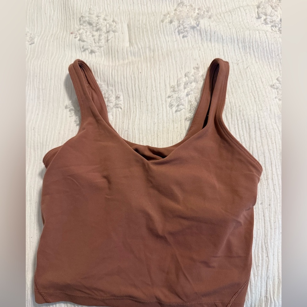 Lululemon Light Brown Align Tank